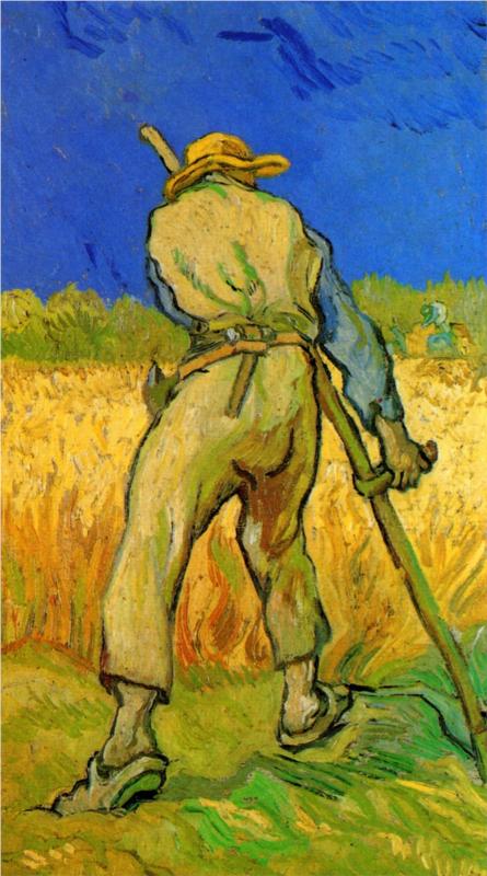 The Reaper after Millet - Van Gogh Painting On Canvas